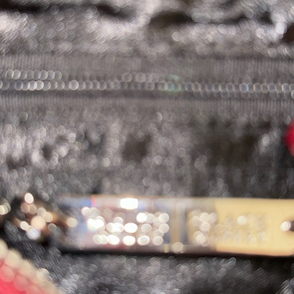 White House Black Market Beautiful Deep Red Evening Purse NOW $29 - Picture 6 of 6